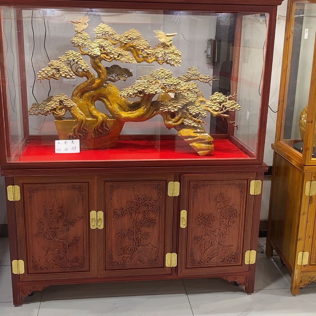 金丝楠金****）金丝楠小叶桢楠摆件