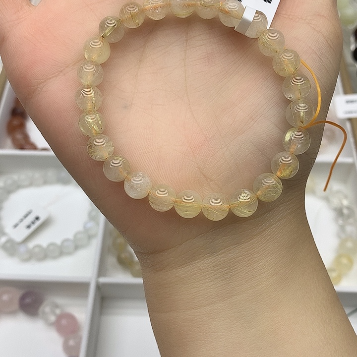 手链水晶未镶嵌黄发晶
