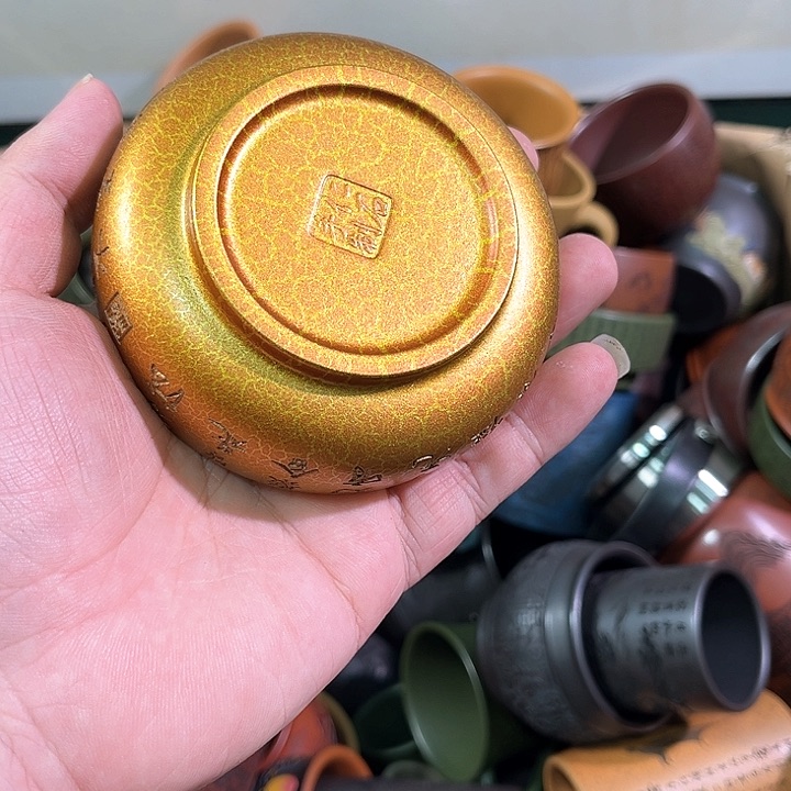 茶杯紫砂全手工紫砂主人杯
