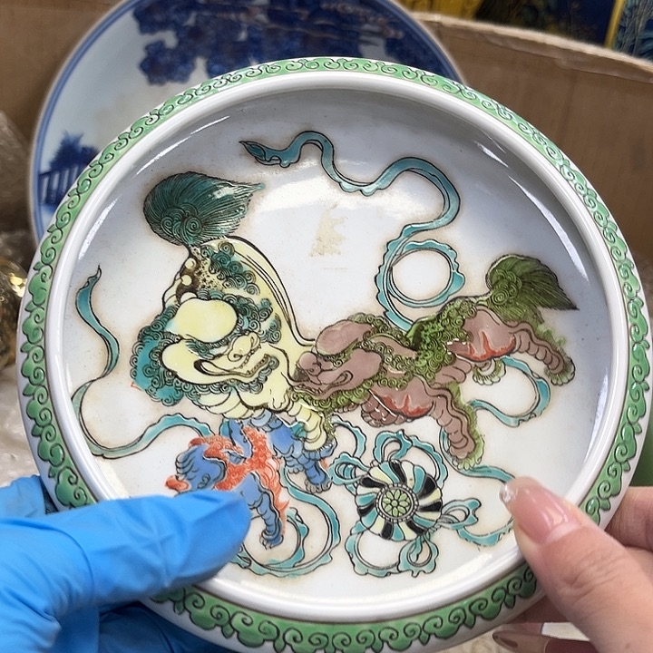 瓷片瓷器摆件 瓷器摆件