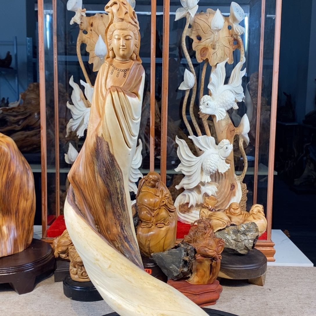 柏木（崖柏）崖柏木雕刻