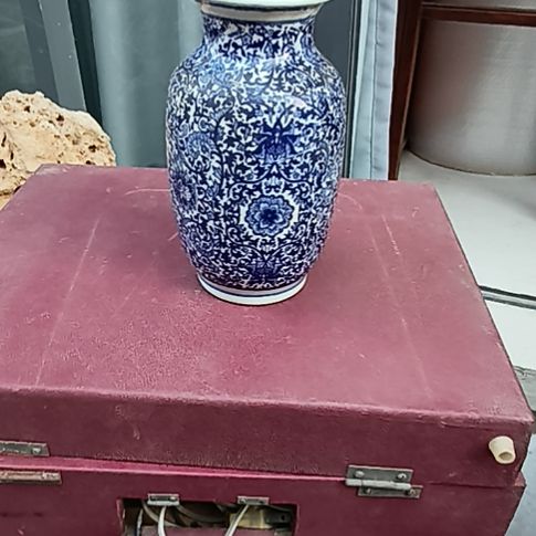 山***竹有机玻璃工艺品陶瓷桌面摆件有瑕疵不支持品退