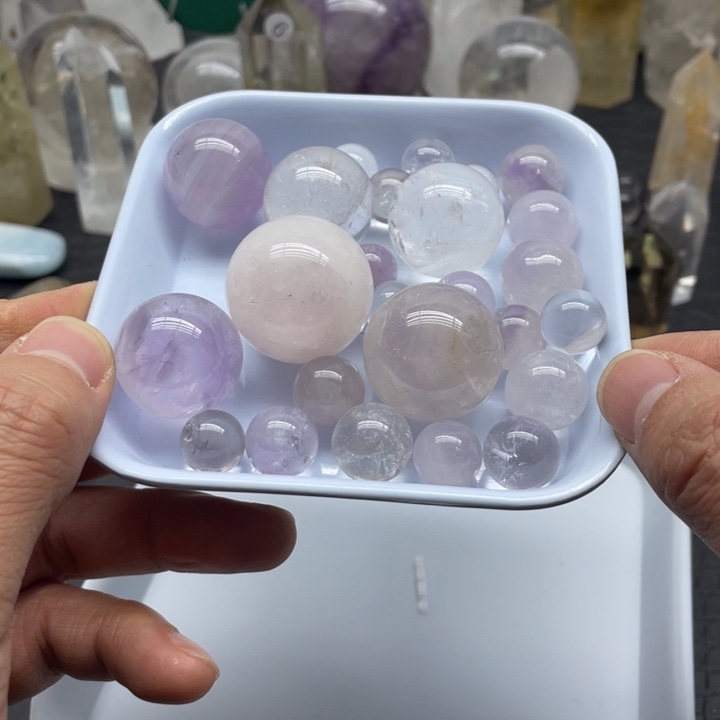 水晶44未镶嵌吉***赵福利球