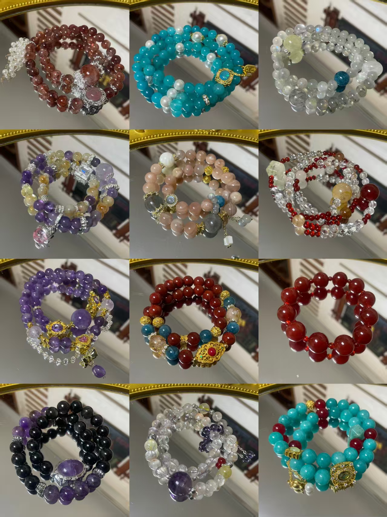 创意礼品手链重工款单拍链接