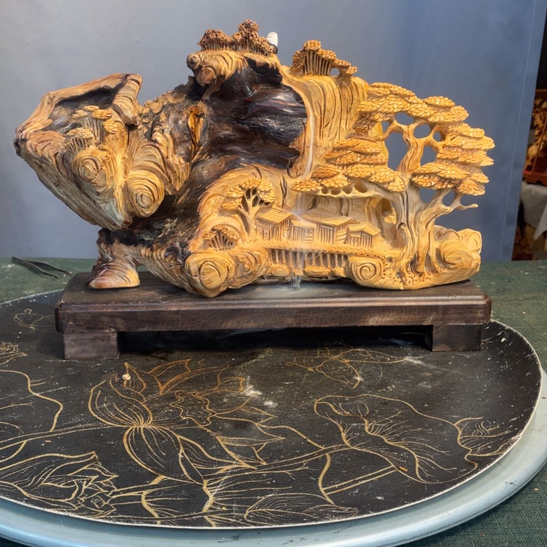 柏木（崖柏）崖柏意境山水