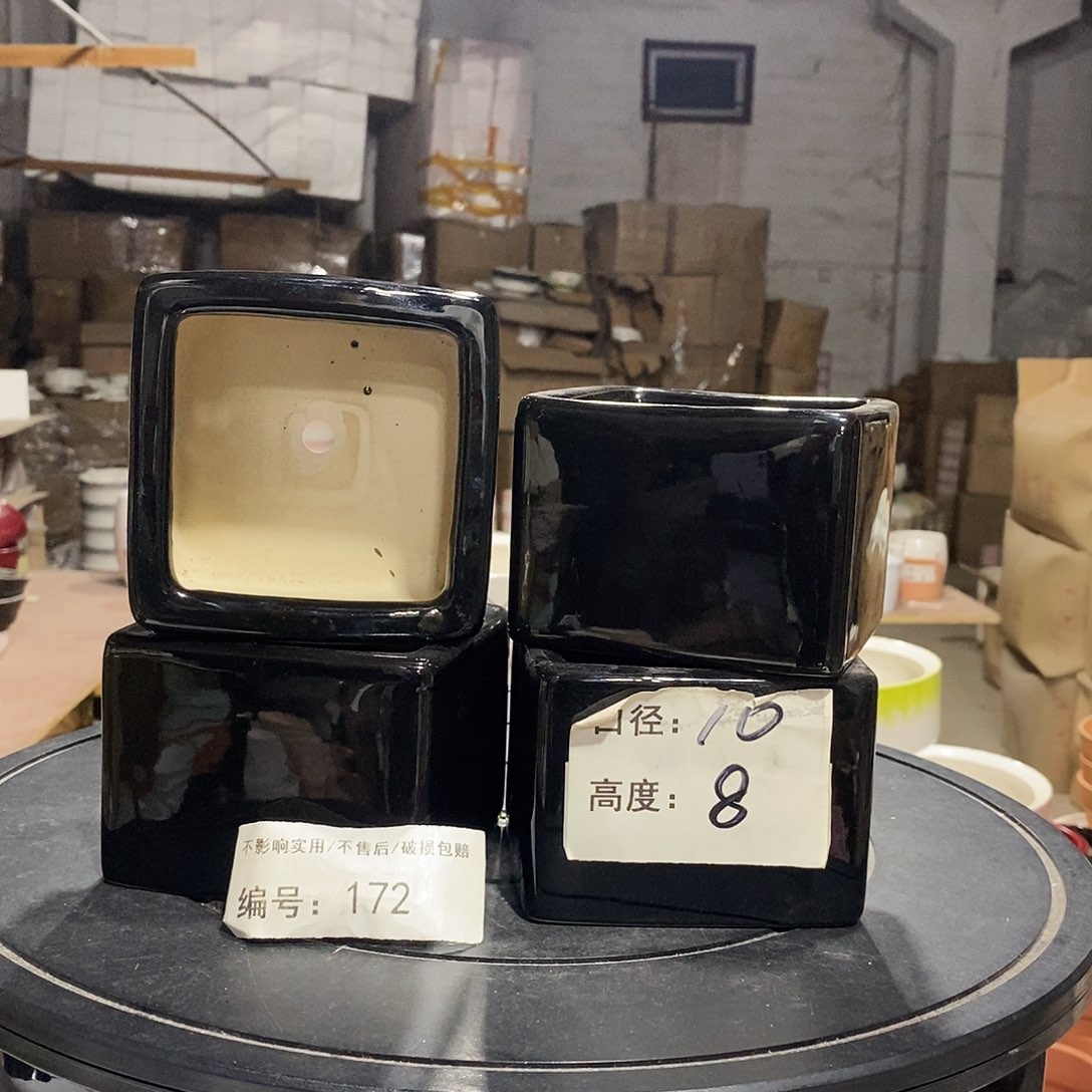 微瑕花盆-172-口10×8-4个