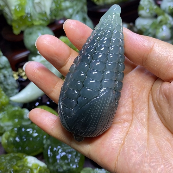【闪购商品】蛇纹石玉未镶嵌手把件