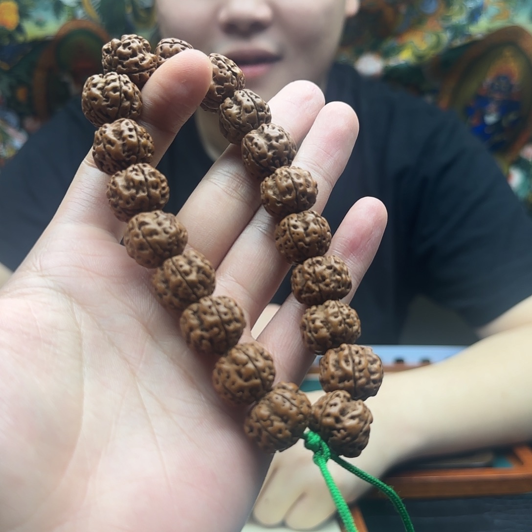 花岗石铁合金老油皮手串金刚