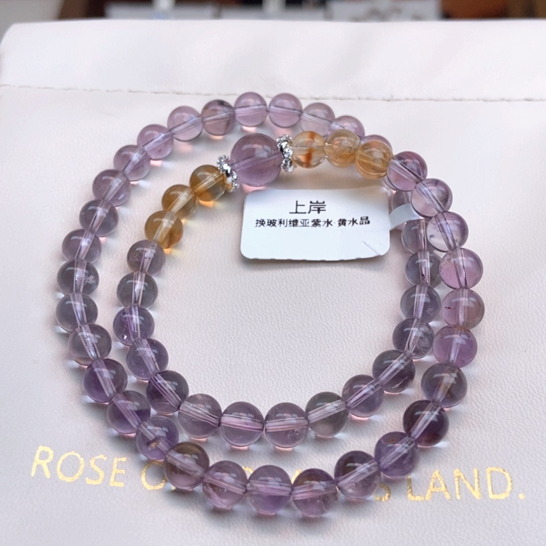 水晶手链未镶嵌爱****?水晶手链