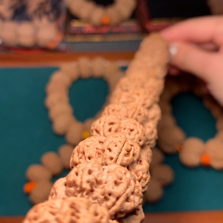 金刚菩提手串远*22尺寸头货