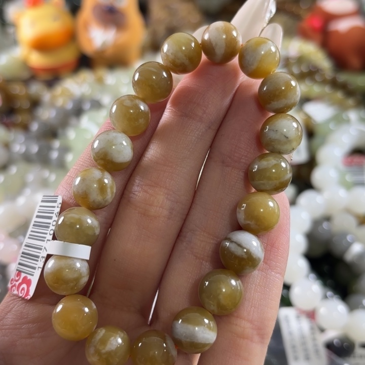 和田玉未镶嵌手链202