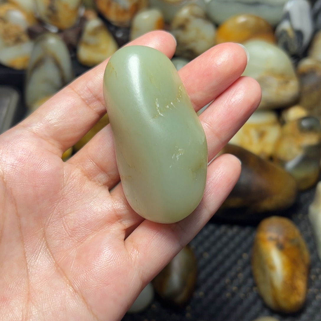 和田玉（青玉）15未镶嵌斗*士