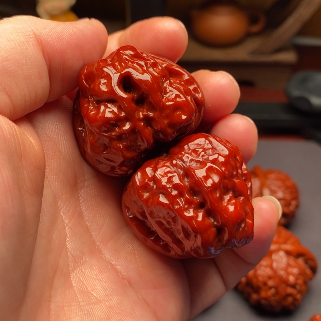 文玩核桃吊坠38蛤蟆头