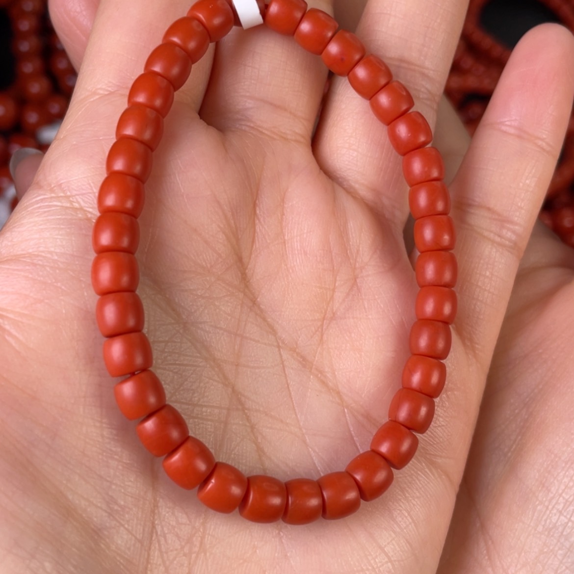 【闪购商品】南红玛瑙手链未镶嵌?****?满肉满色花