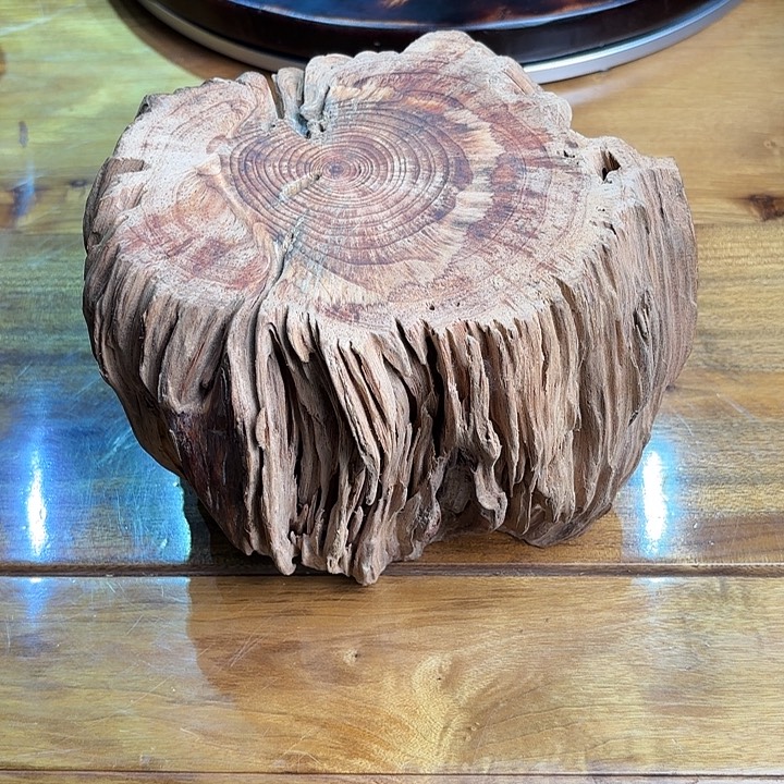 金丝楠才料松明子，底座，摆件