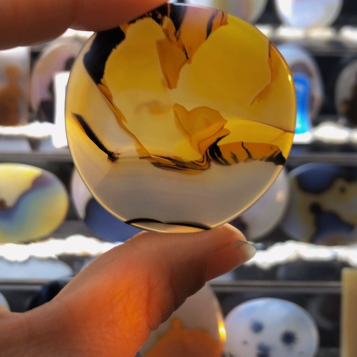 合金玛瑙/玉髓珠宝奇石145