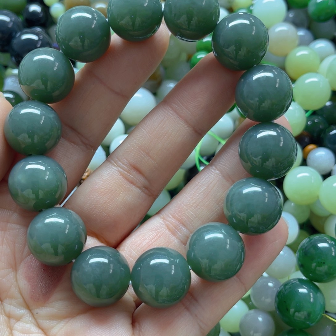 和田玉手链未镶嵌