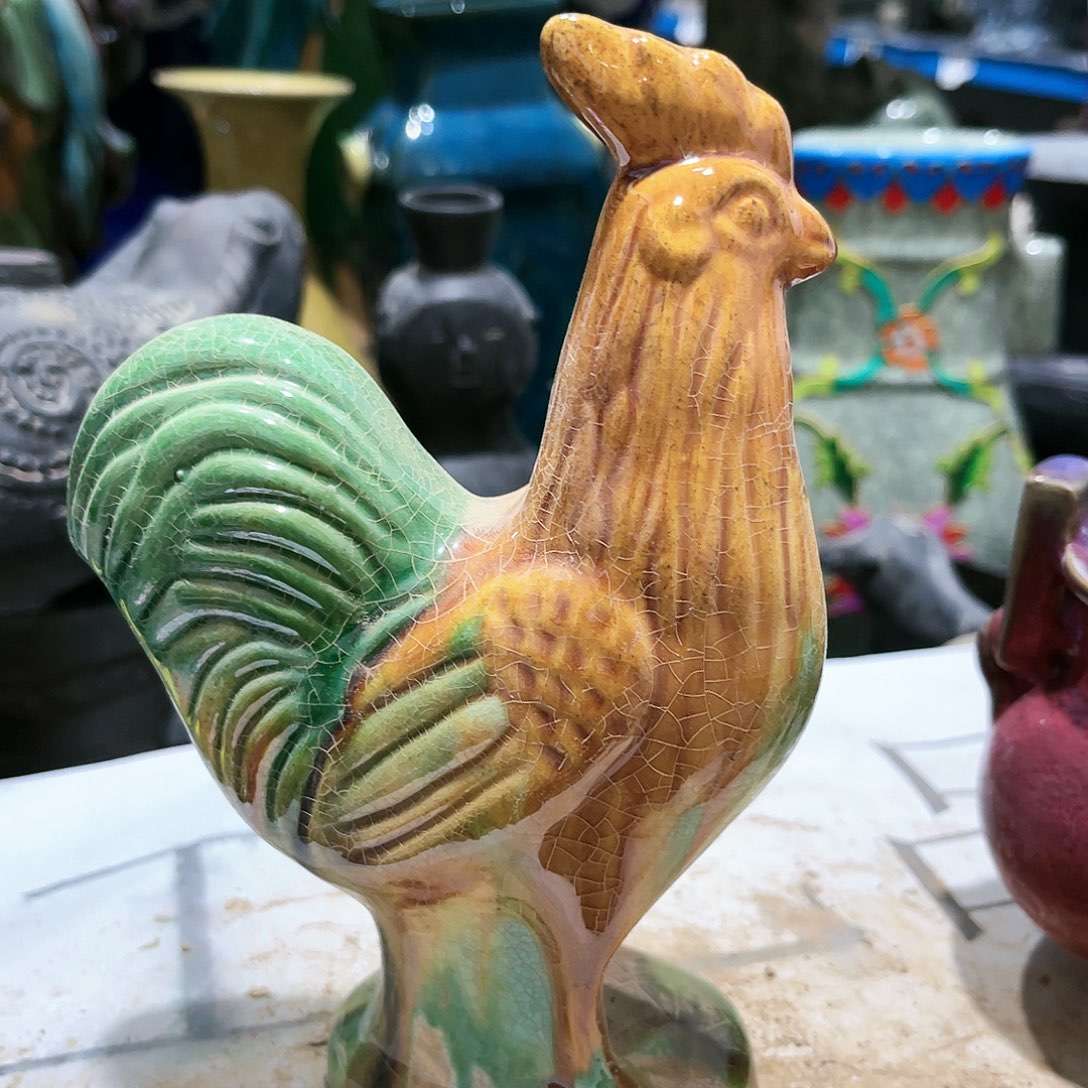 瓦当摆件摆件茶桌茶台陶瓷