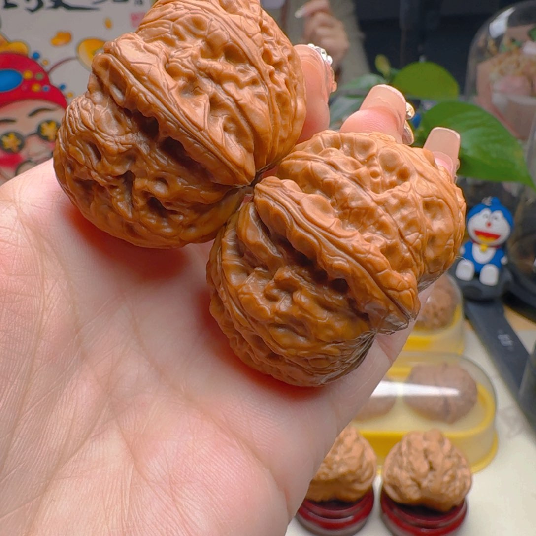 核桃把件44尺寸平谷元宝