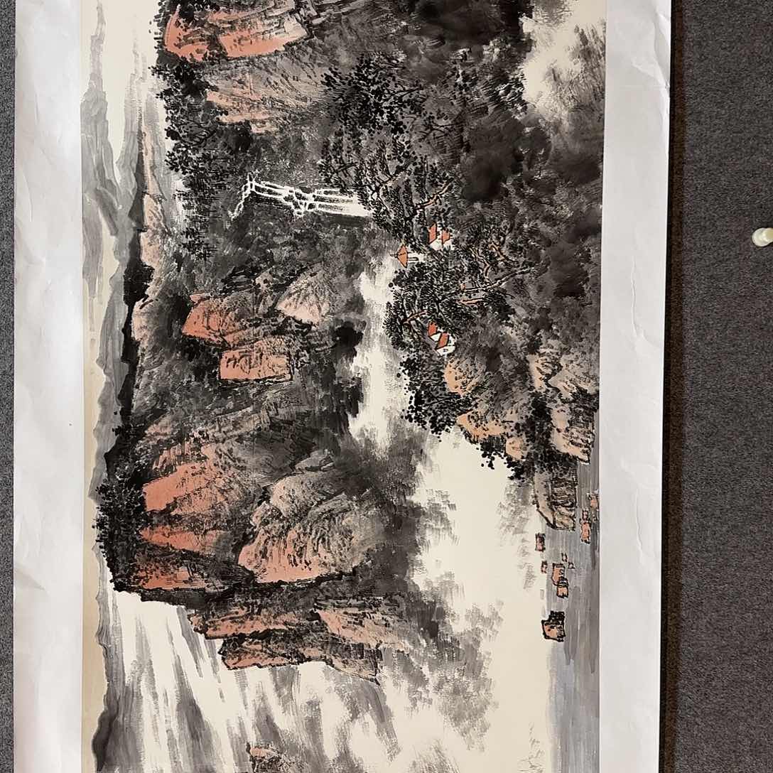 国画丰文兴老师手绘作品