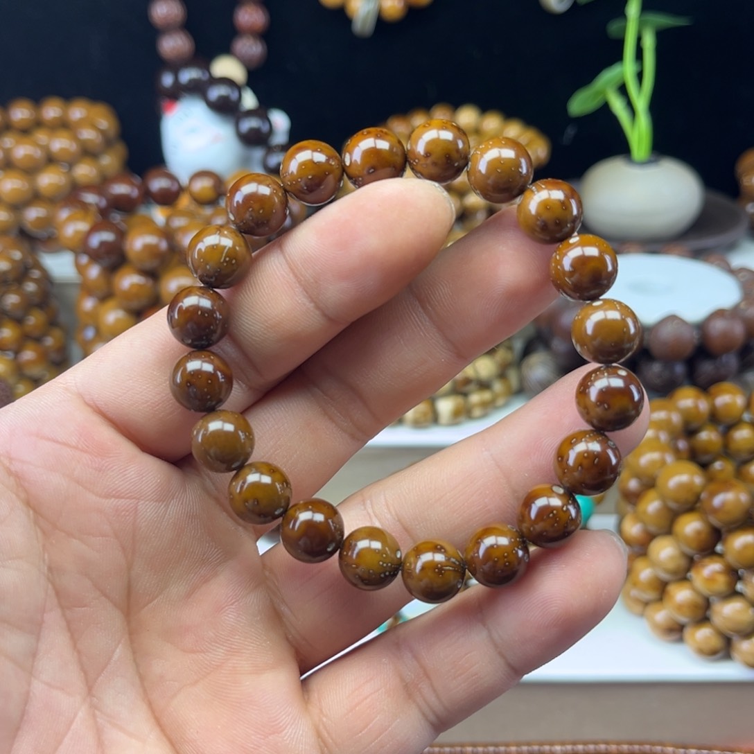 紫金鼠手串蔡紫金鼠光珠手串10