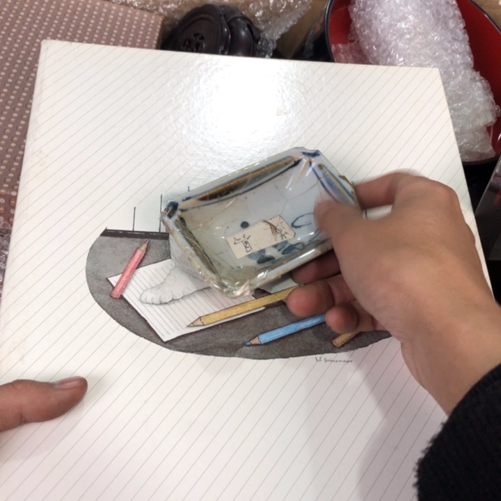 陶瓷孤品单件车里拍