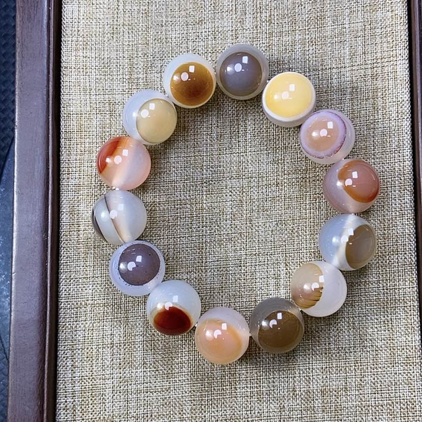 【闪购商品】未镶嵌手链玛瑙/玉髓玉**心