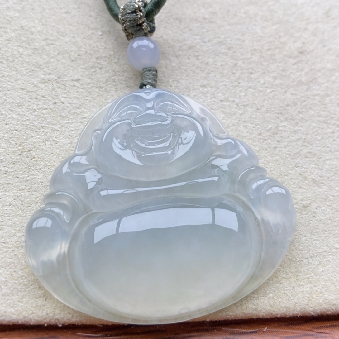 翡翠未镶嵌颈饰吊坠34