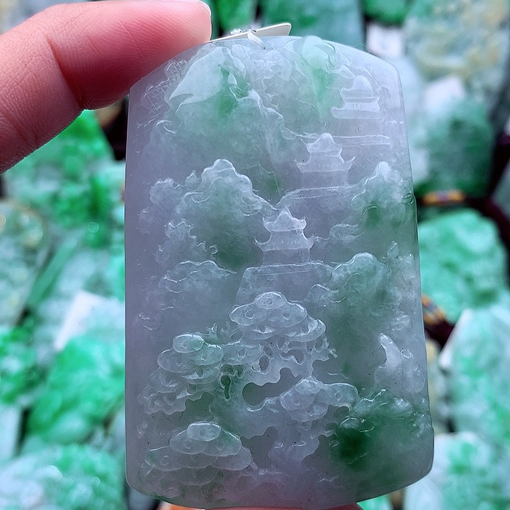 翡翠吊坠(不含链)未镶嵌