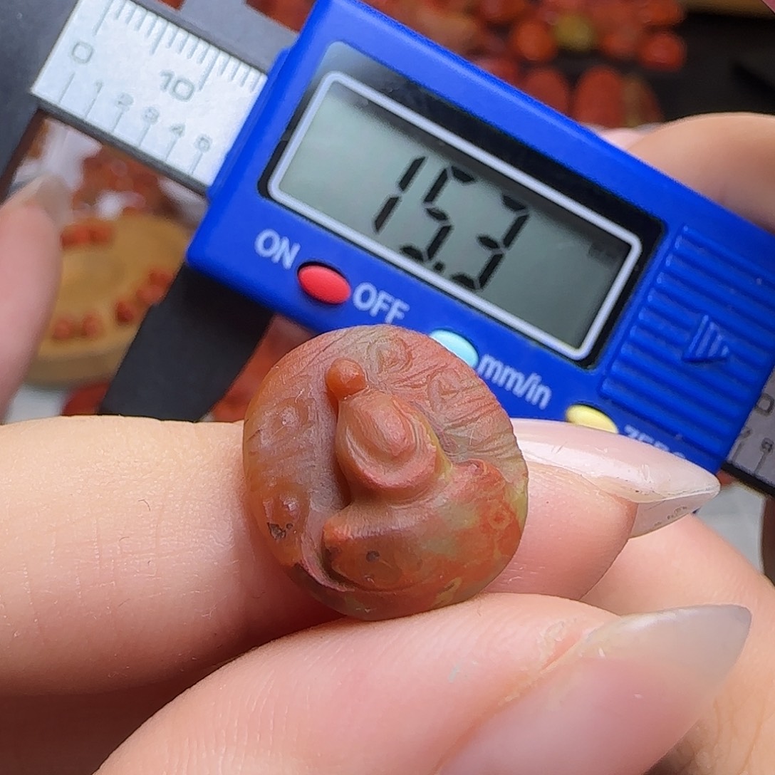 南红玛瑙未镶嵌吊坠(不含链)