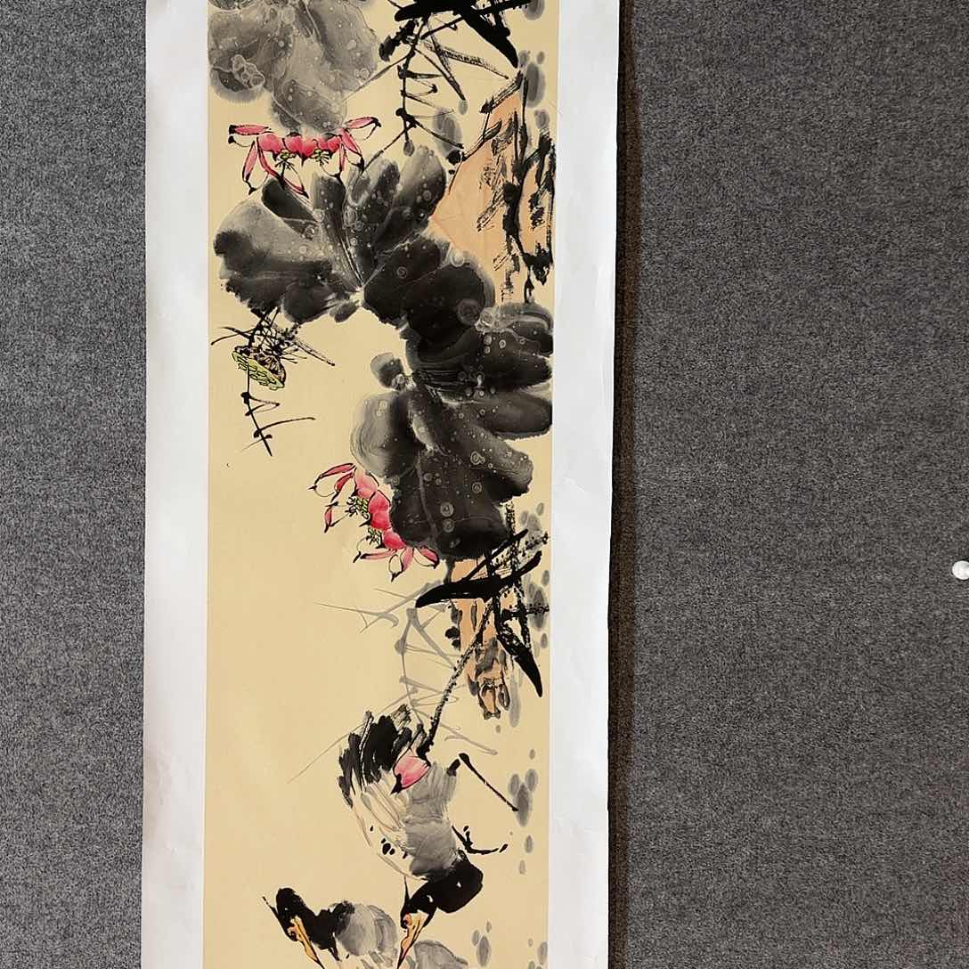 国画邢坤老师手绘作品