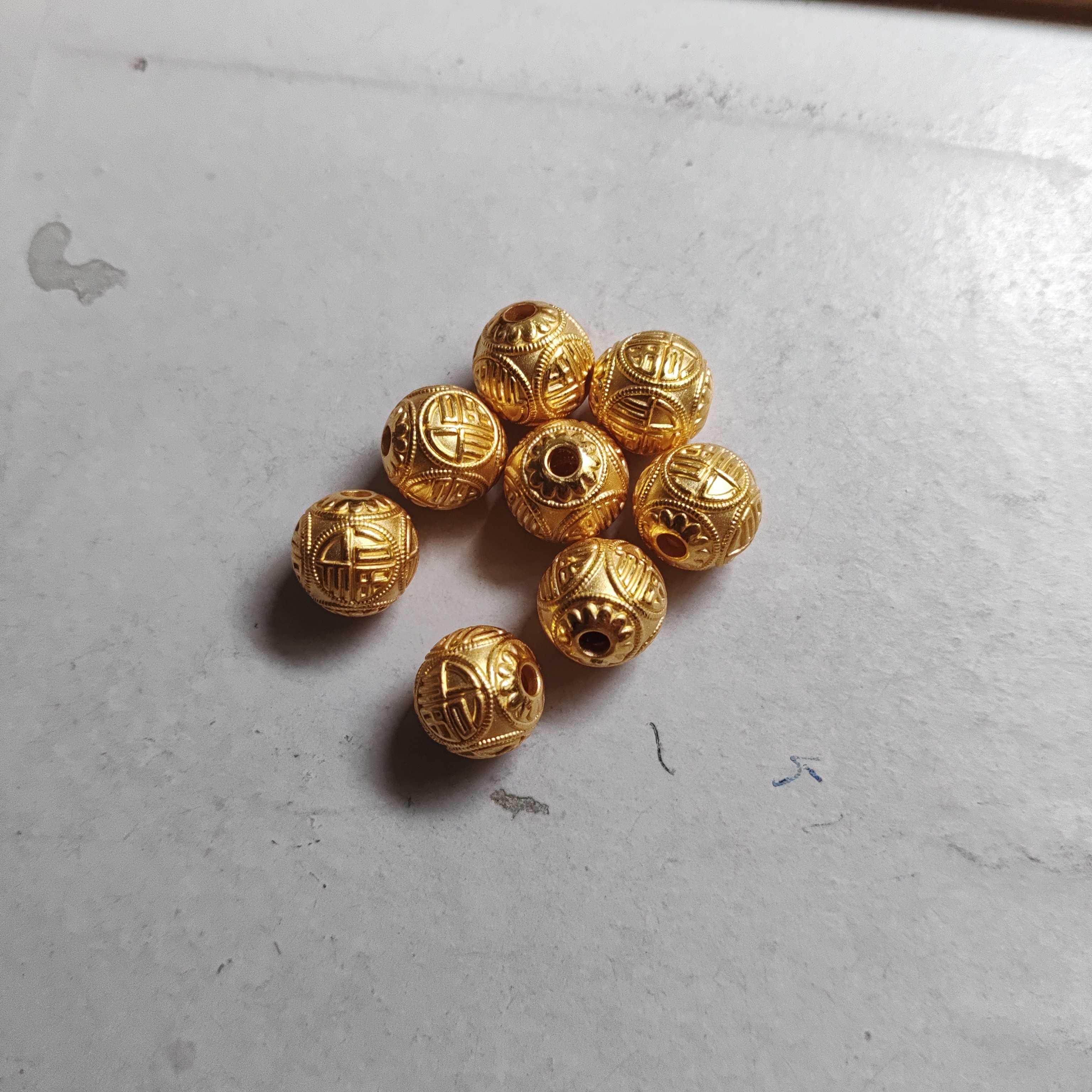 金元宝足金999貔貅珠子首饰