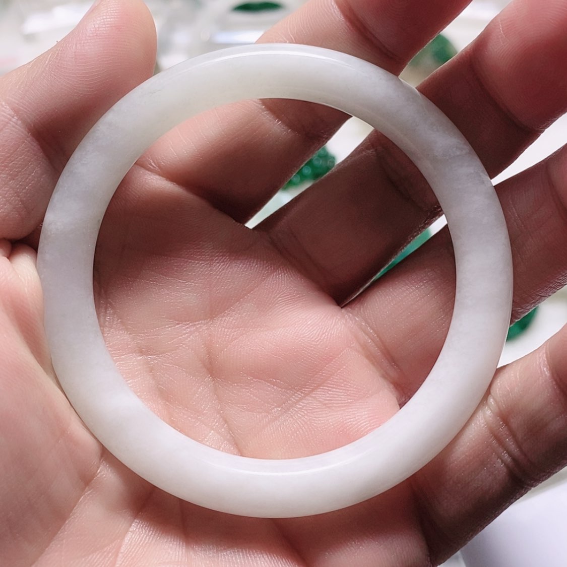 【闪购商品】未镶嵌独山玉镯子风****.