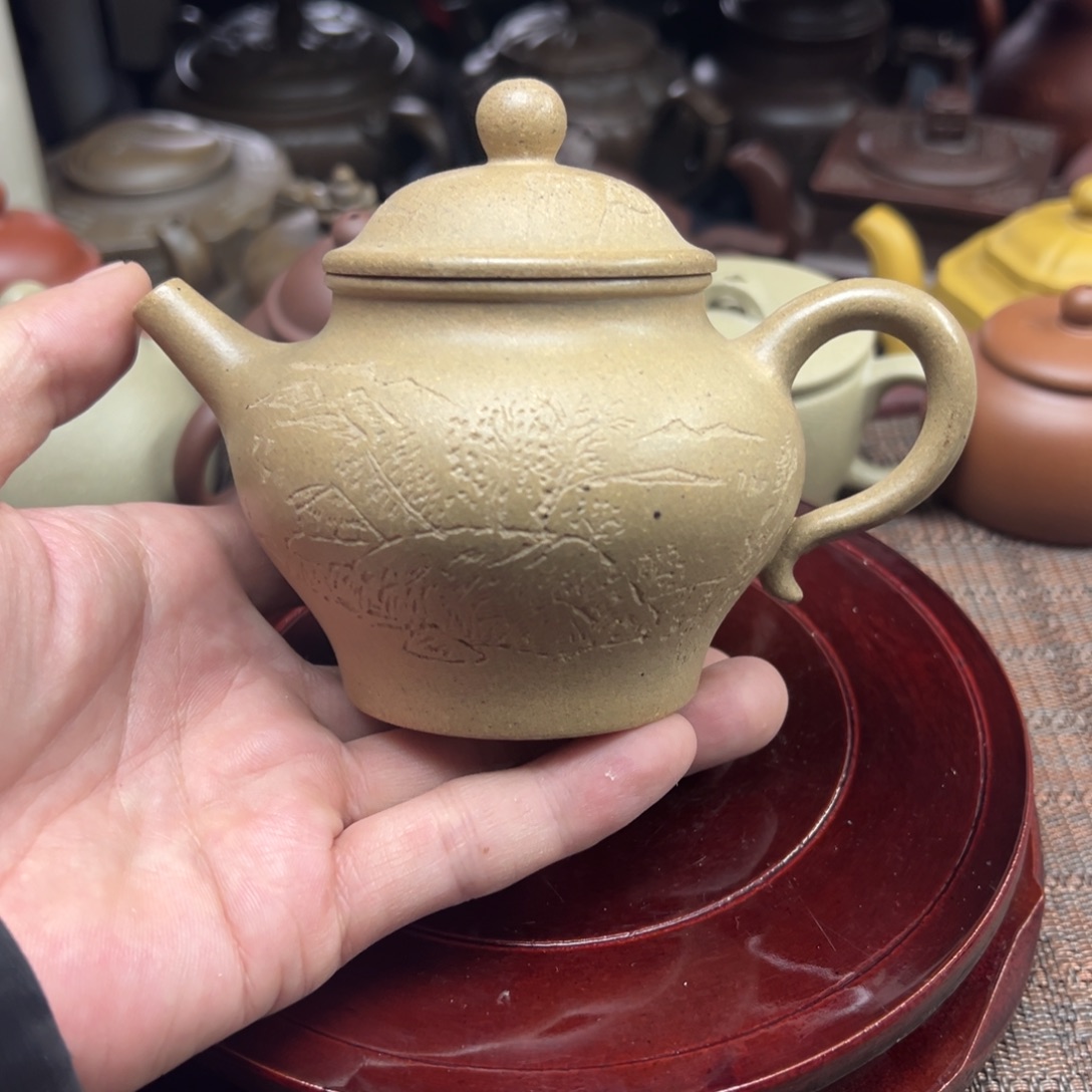 紫砂茶壶宜兴原矿紫砂壶230毫升容量