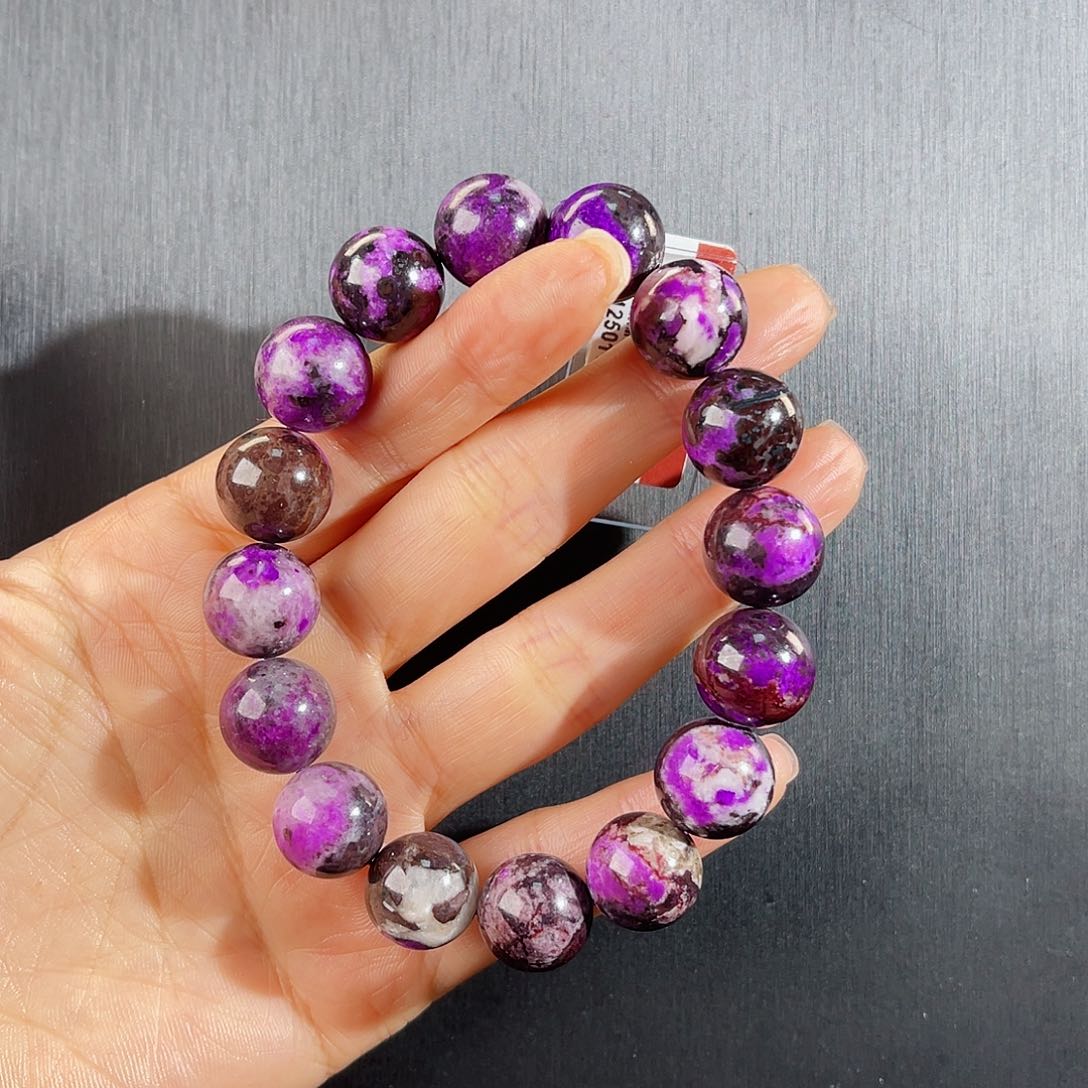 苏纪石（舒俱来）南非舒俱来老矿料手串未镶嵌