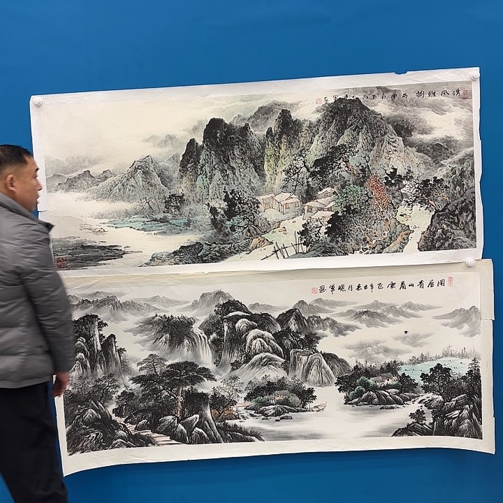 国画国画作品展！