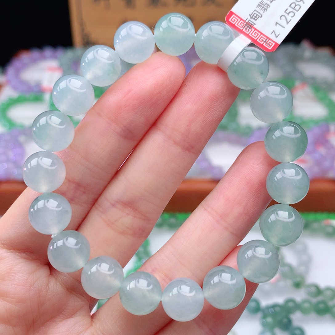 翡翠手链未镶嵌翡翠10mm