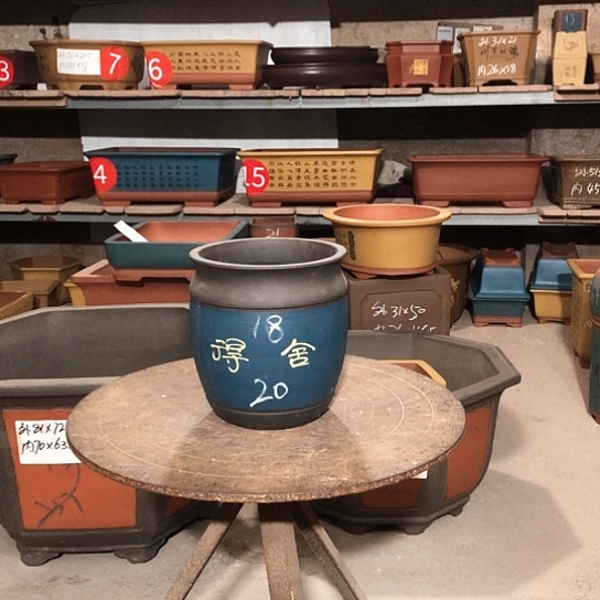 紫砂紫砂花盆包邮