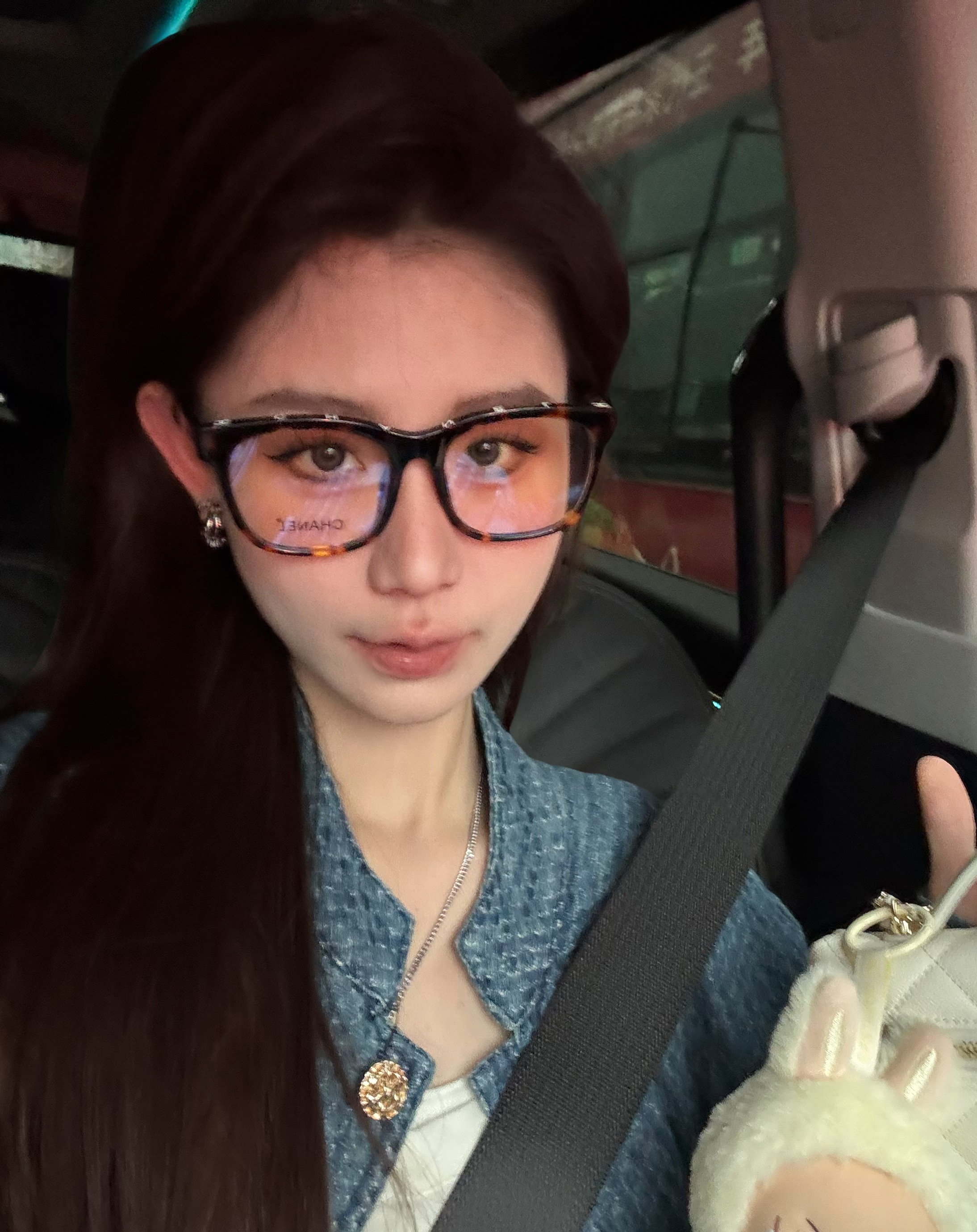 yaoyao-女士单肩百搭包包-鳗鱼纹手拿包