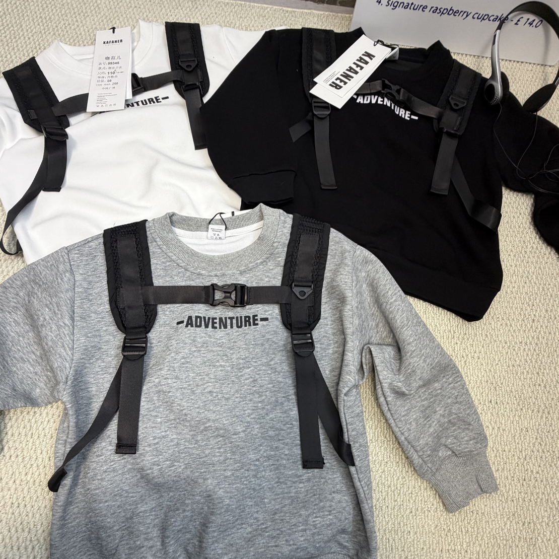 品牌咖范儿四季工装卡扣卫衣