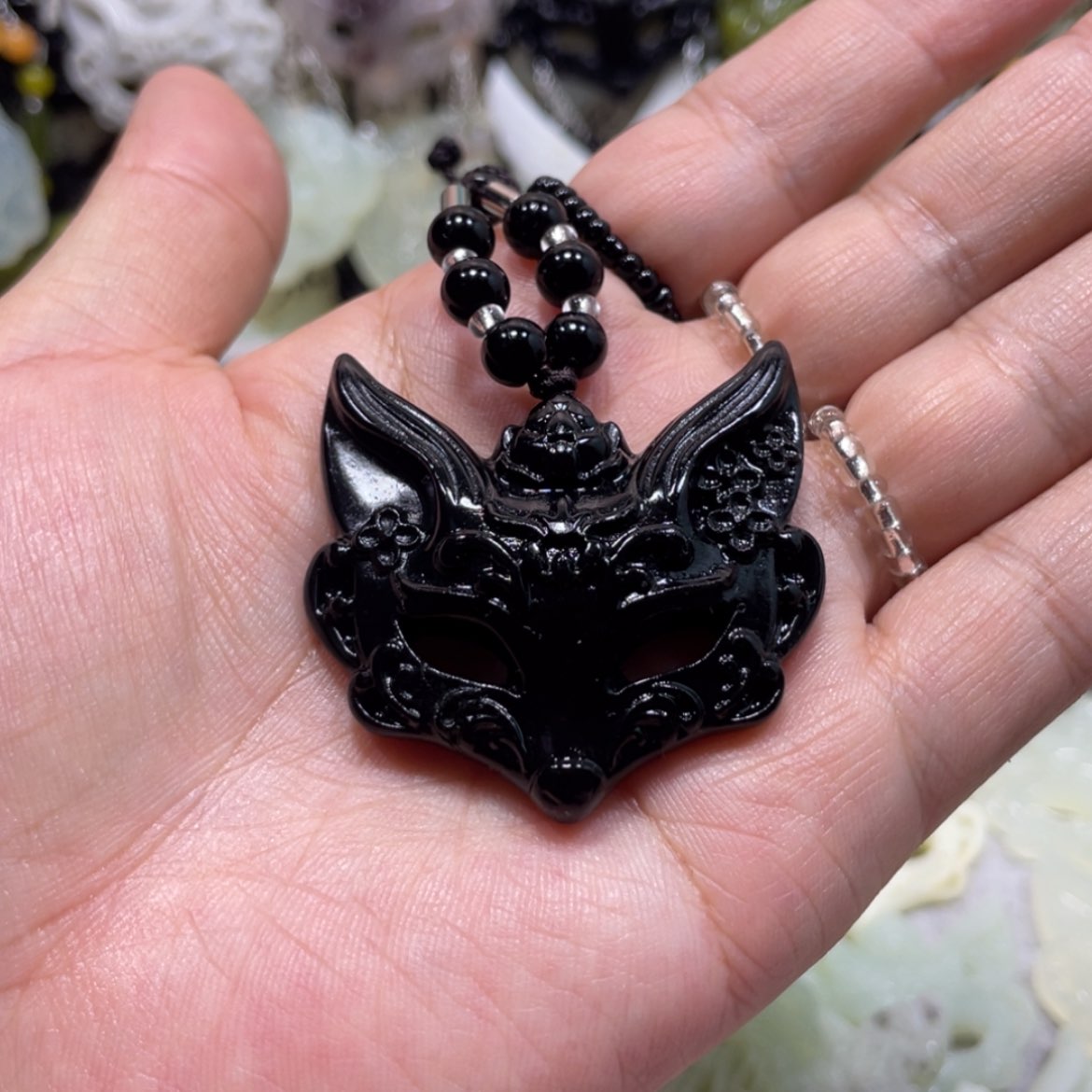 【闪购商品】岫玉颈饰未镶嵌5吊坠