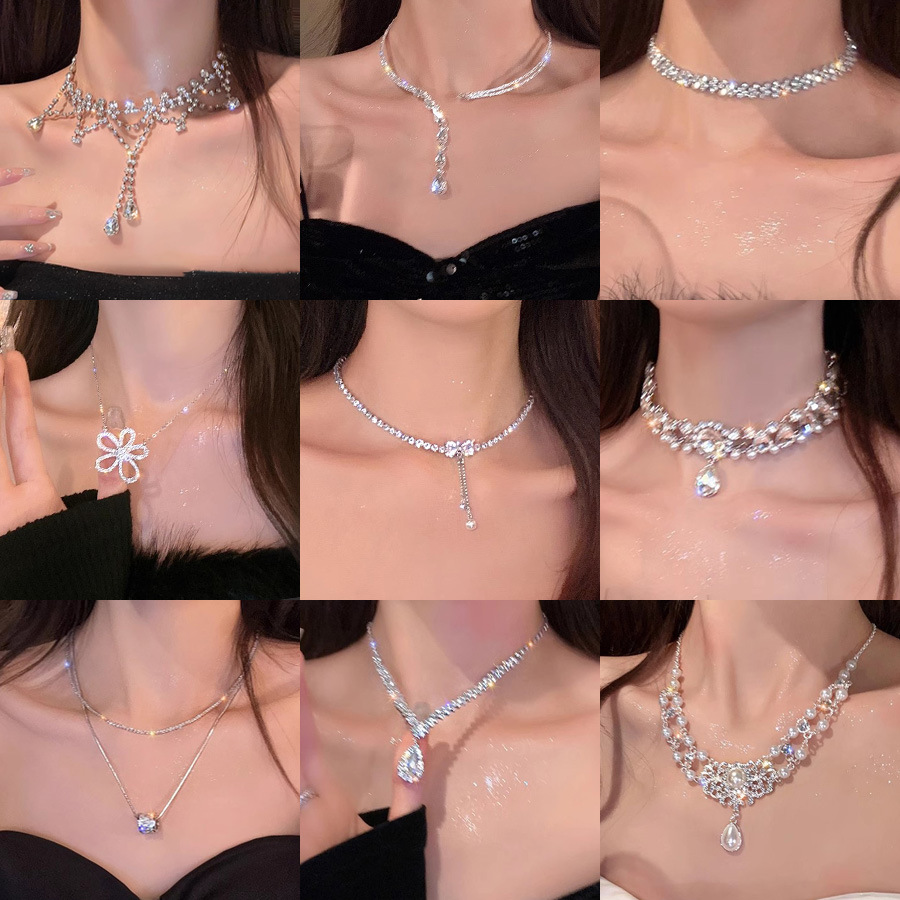 合金项链 随机精美项链一条