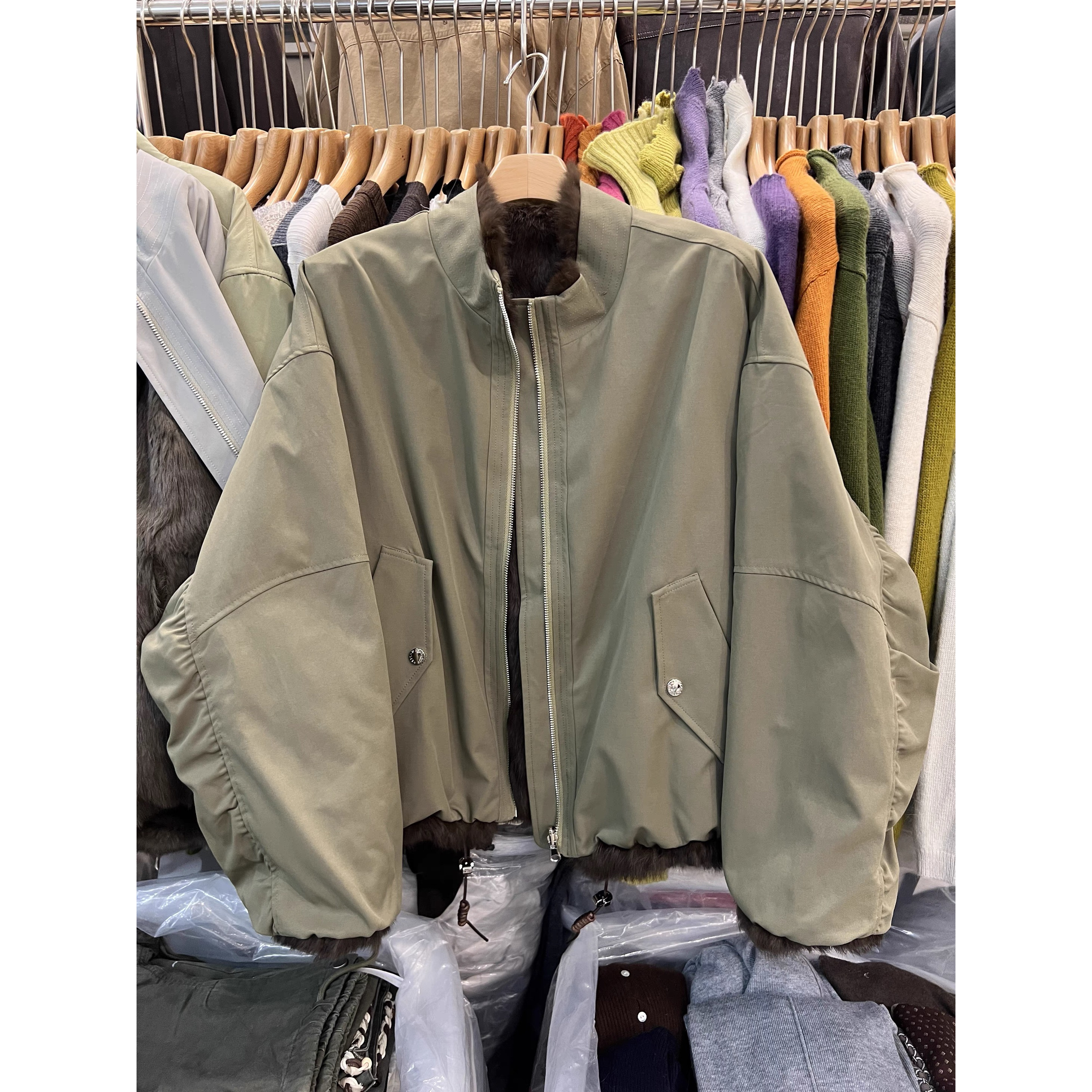 韩代.维也纳正反两穿毛派克L25110745 L25110746