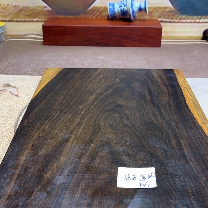 越***明风车木（黑檀木）底座