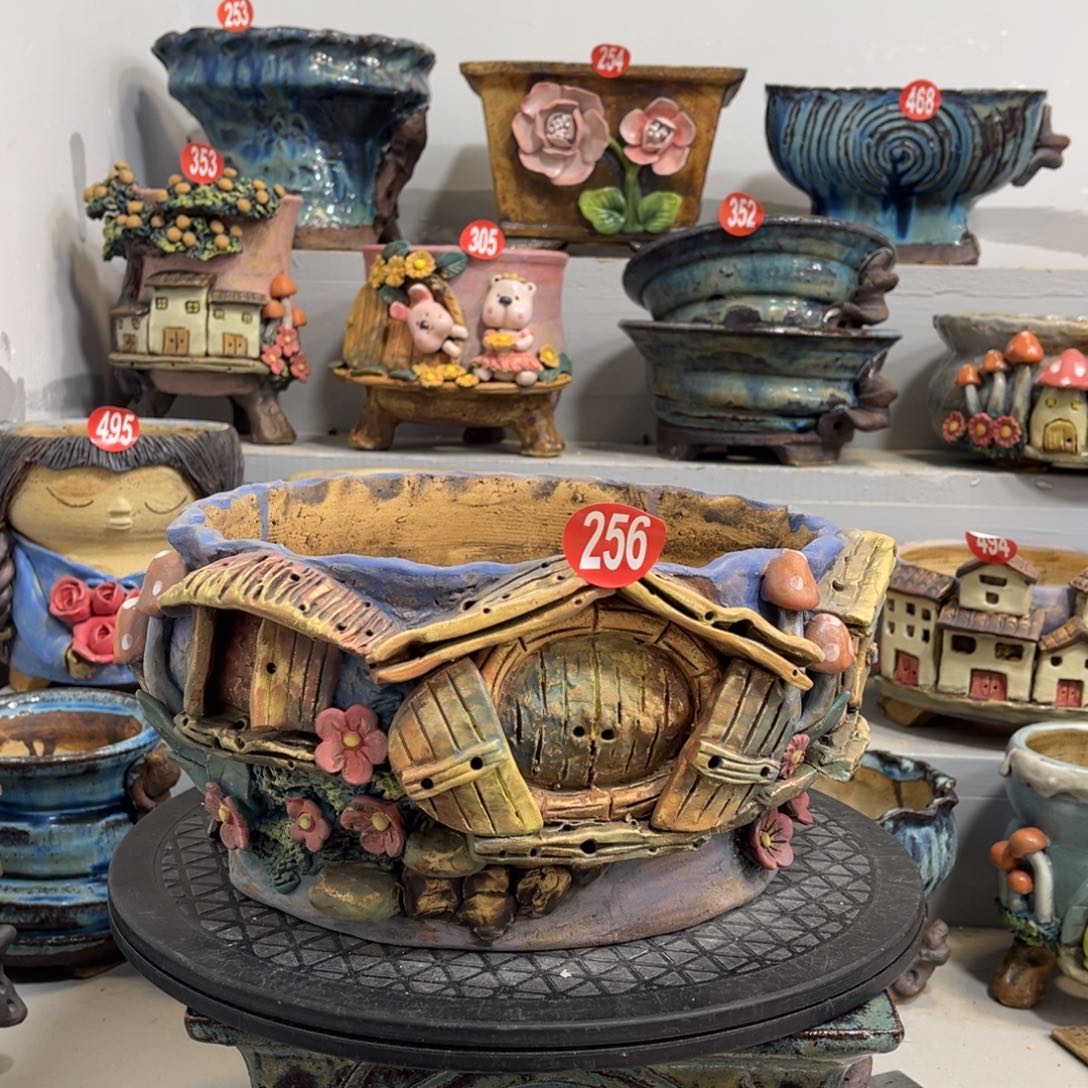 微瑕256 号陶然花盆厂家直销