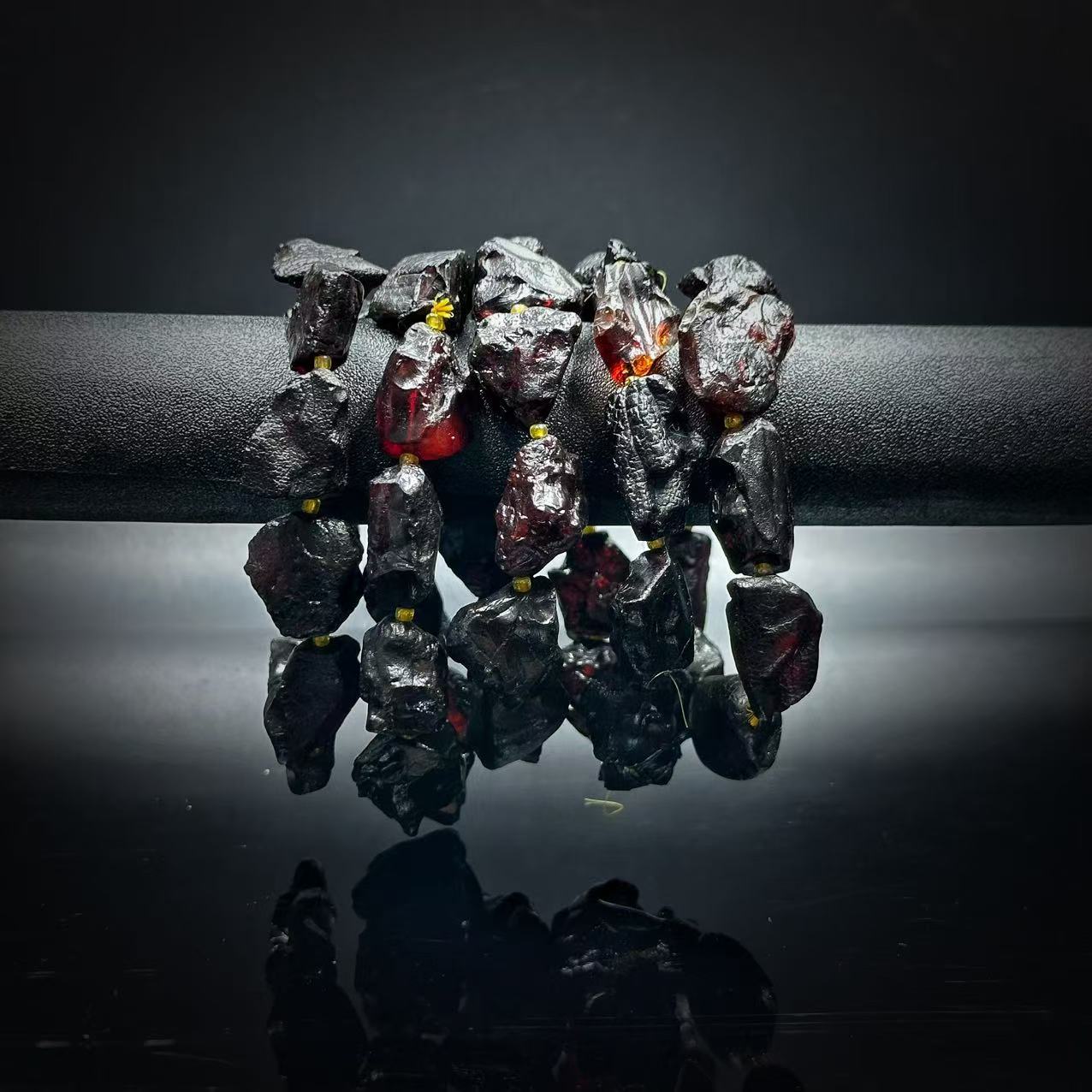 【缪老师严选】SJ1264 血珀原石手链 多样性发其一