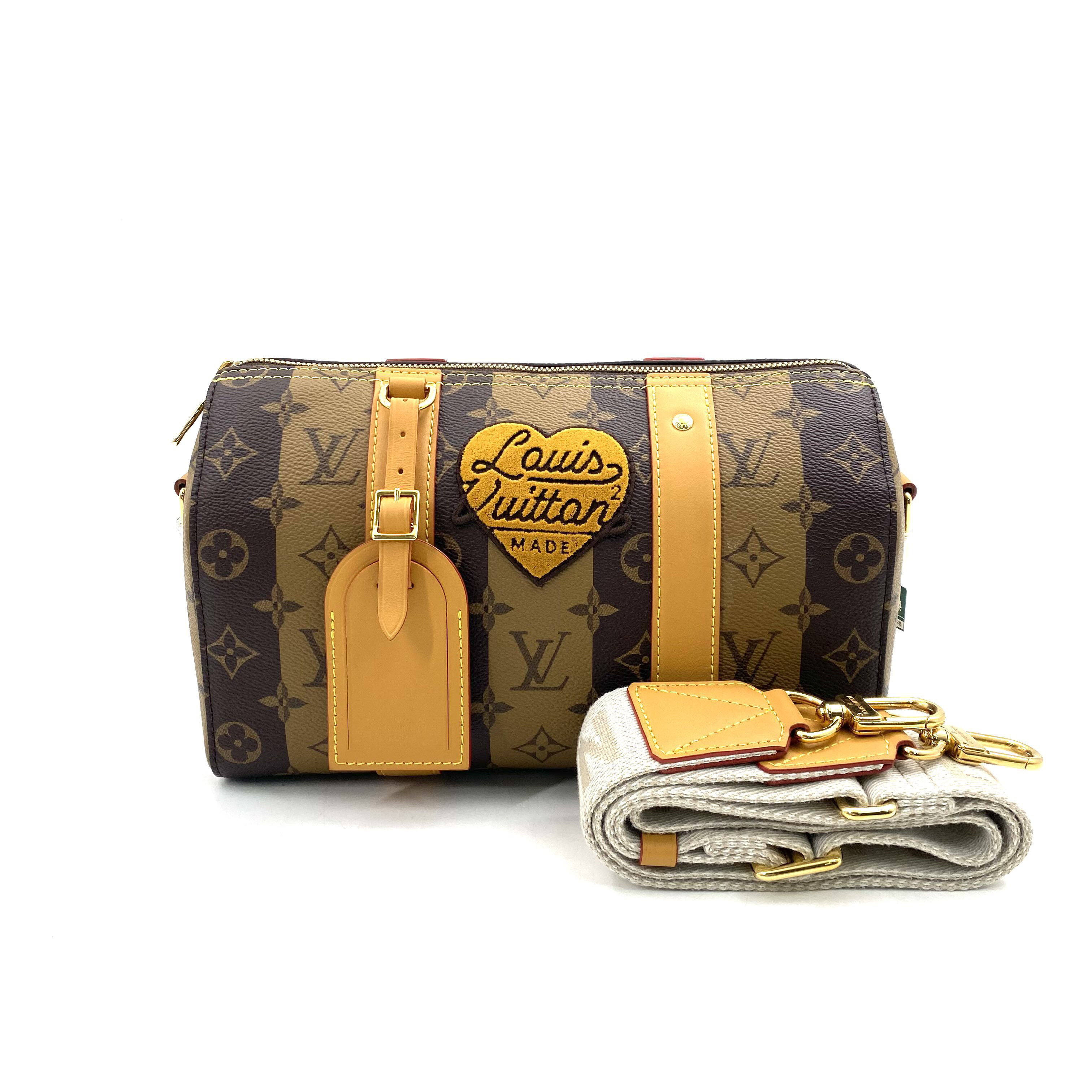 99新 LouisVuitton/路易威登 nigo联名citykeepall斜挎包 27/17 