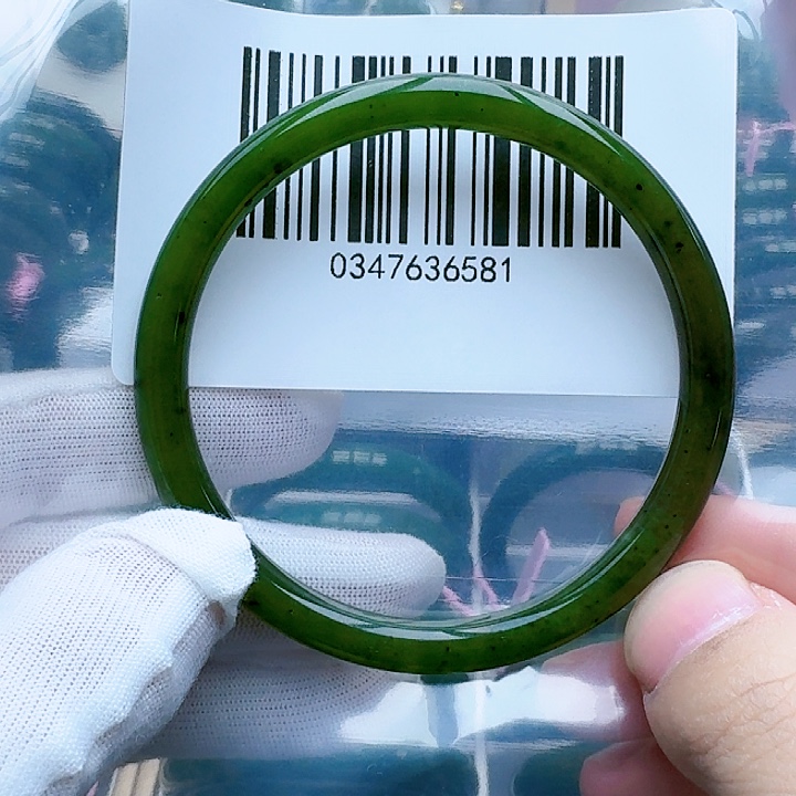 和田玉（碧玉）未镶嵌手镯6162