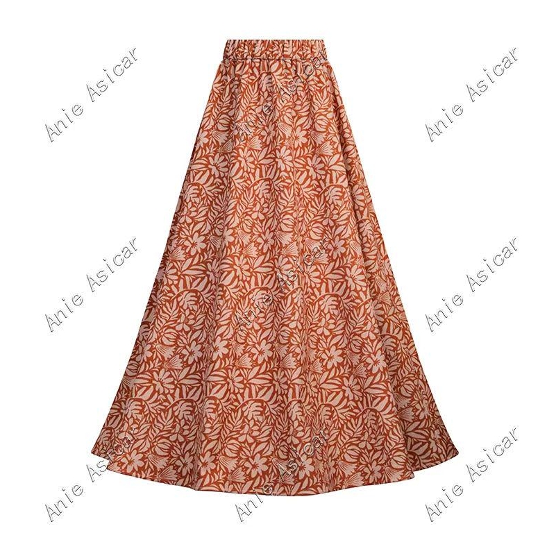 MJ273 秋冬季新款时尚百搭气质显瘦小众半身裙A字大摆裙