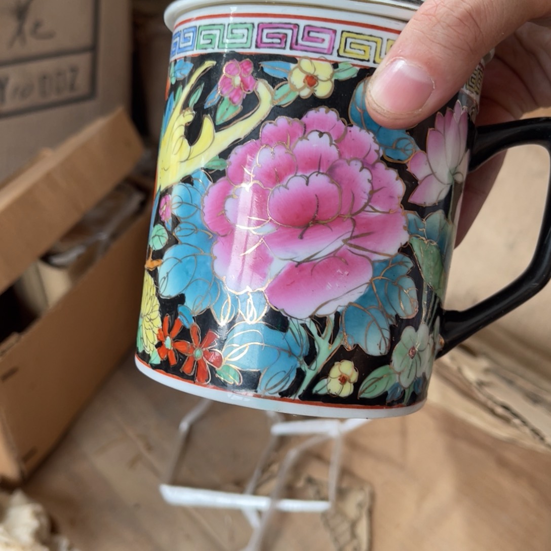 老瓷器 微瑕处理 介意勿拍